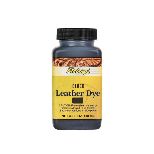 Fiebing's LeatherColors Leather Dye - Black, 2 oz
