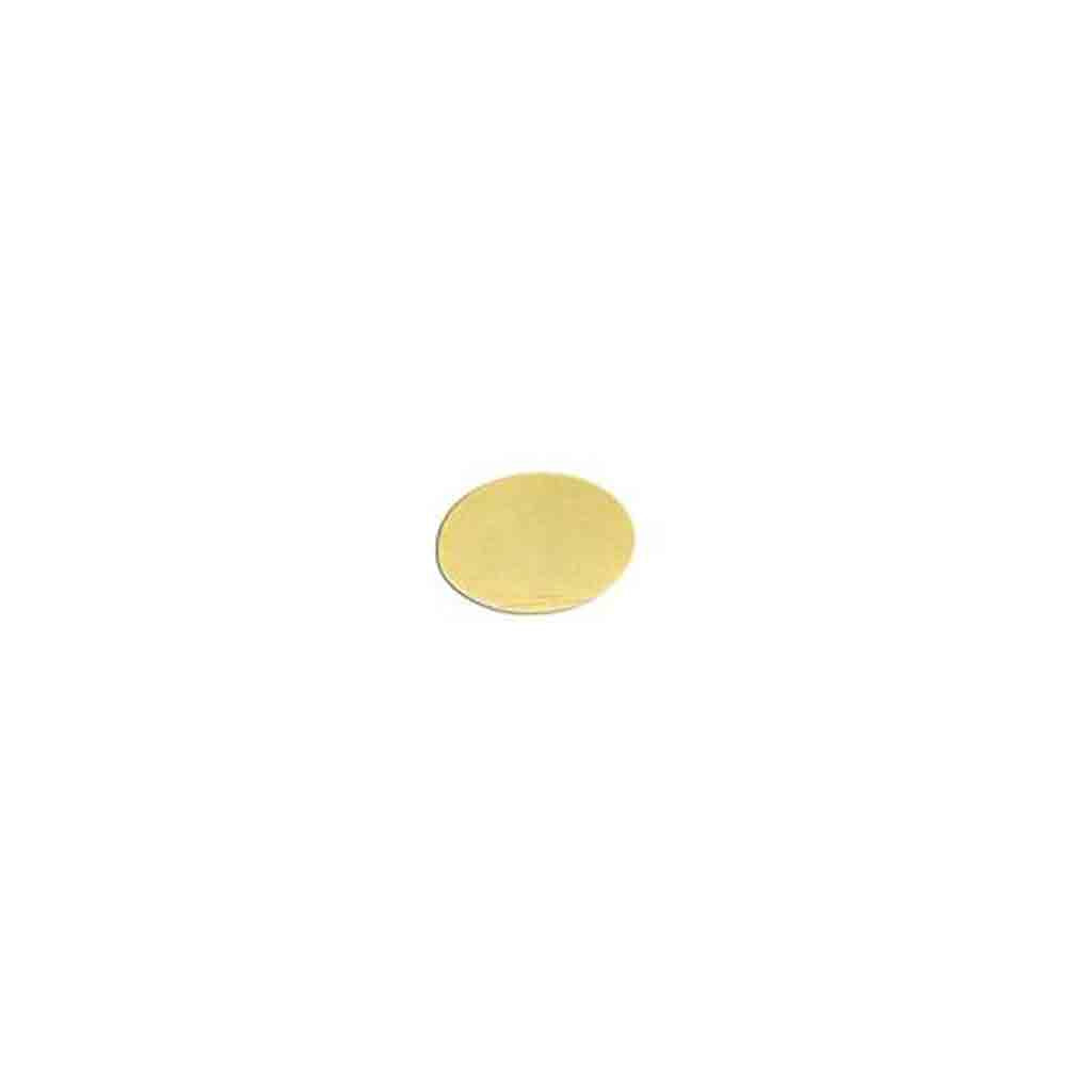 Brass Oval Undrilled Spacer - Jantz Supply 