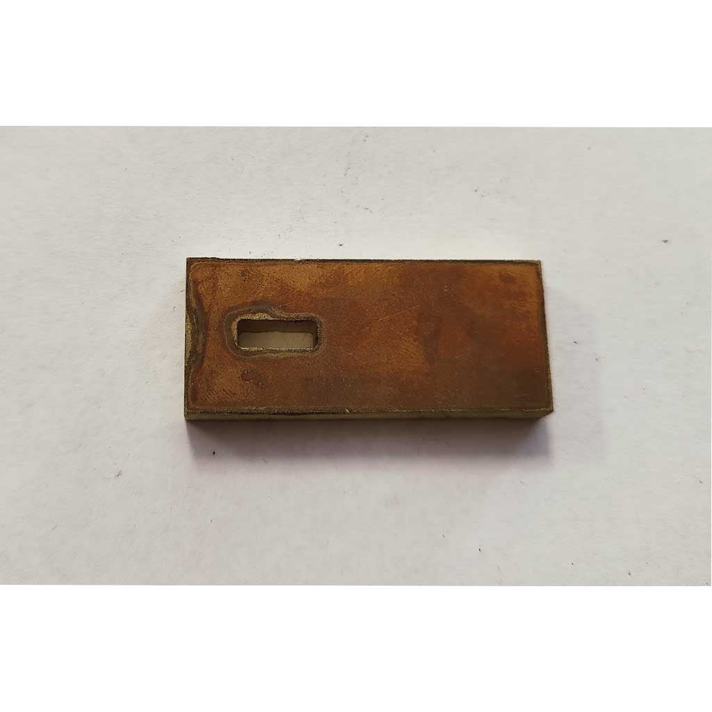 Unshaped Brass Guard for use with Puma Blade - Jantz Supply 