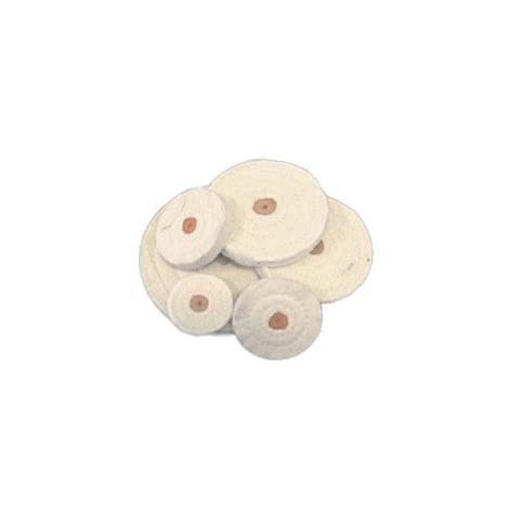 Jantz Supply - 4&quot; Sewed Muslin Wheel