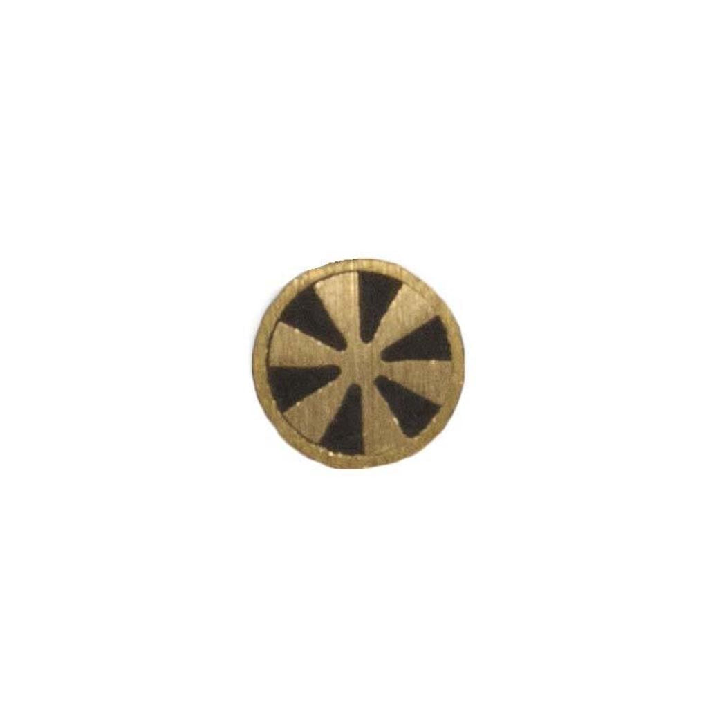 Sunbeam Mosaic Pin Brass Tubing with Brass Sunbeam - Jantz Supply 