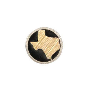 Texas Mosaic Pin with Nickel Silver Tubing and Brass State - Jantz Supply 