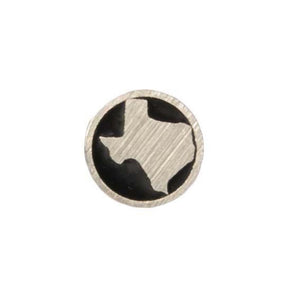 Texas Mosaic Pin with Nickel Silver Tubing and Nickel Silver State - Jantz Supply 