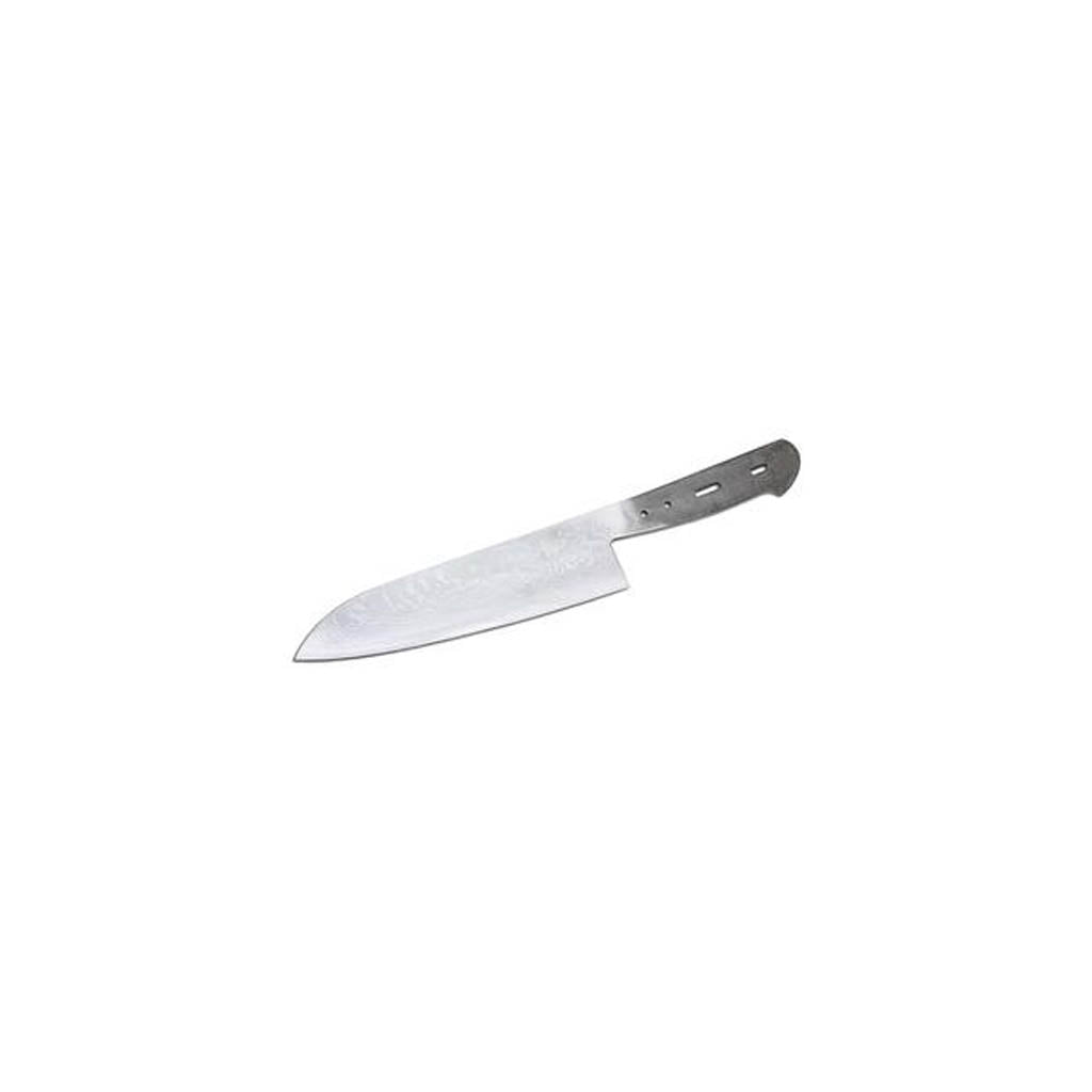 WHITE DEER 1095 Forged Steel Blank Tanto Chef Knife Japanese