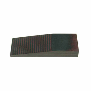Black and Red Linen Micarta 1 Ply - Jantz Supply 