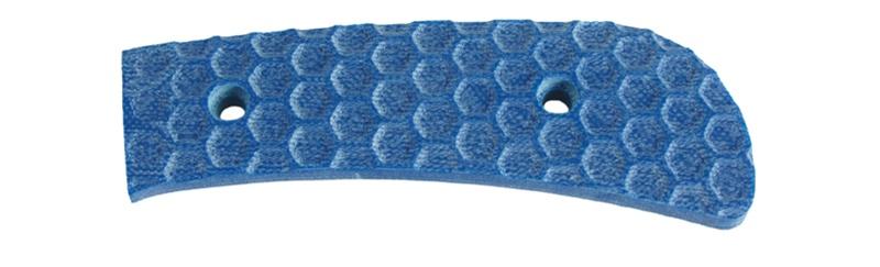 G2243 Pattern 22 Blue G10 Handles Honeycomb Texture - Jantz Supply