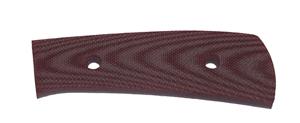 G6129 Red G10 Profiled Handles For Pattern 61 - Jantz Supply