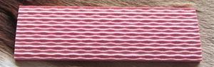 GF800 Pink G10 Scales Sand Storm Texture 1/8&quot; Contour - Jantz Supply
