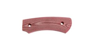 M3139 Pattern 31 Red Linen Micarta Handles No Texture - Jantz Supply