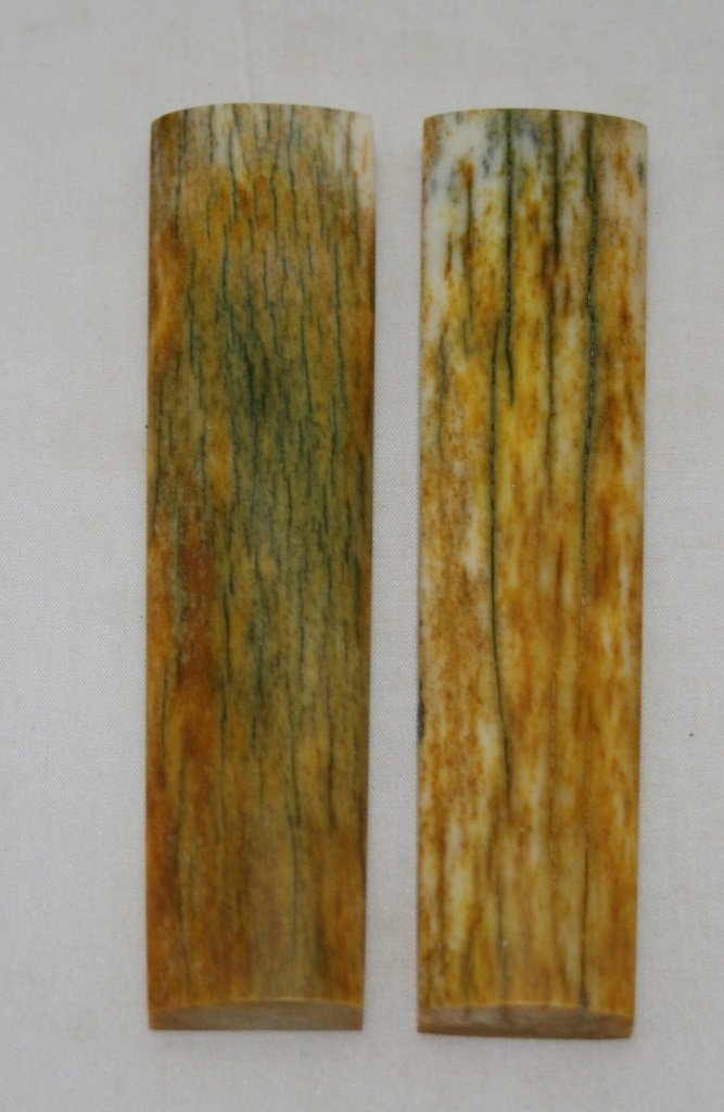 NB103S12 Giraffe Bone Scales - Jantz Supply