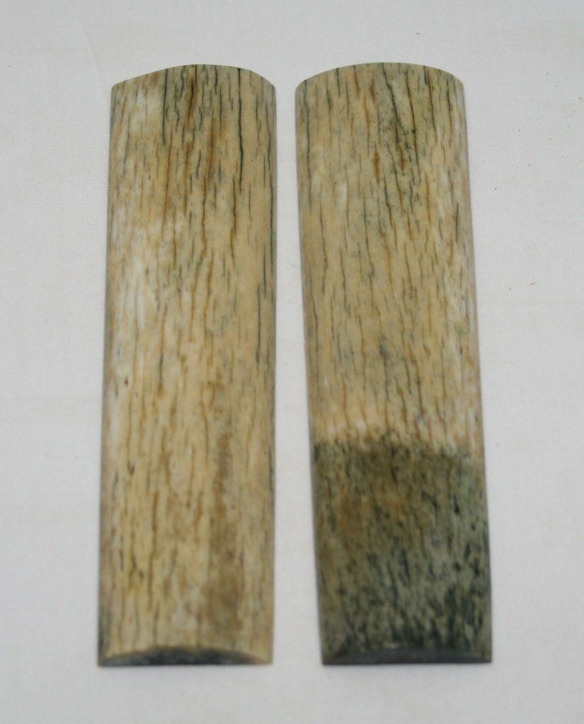 NB104L63 Giraffe Bone Scales - Jantz Supply