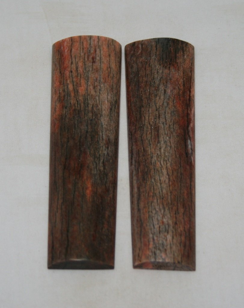 NB104S126 Giraffe Bone Scales - Jantz Supply