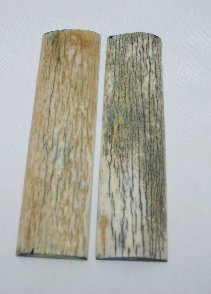 NB104T60 Giraffe Bone Scales - Jantz Supply