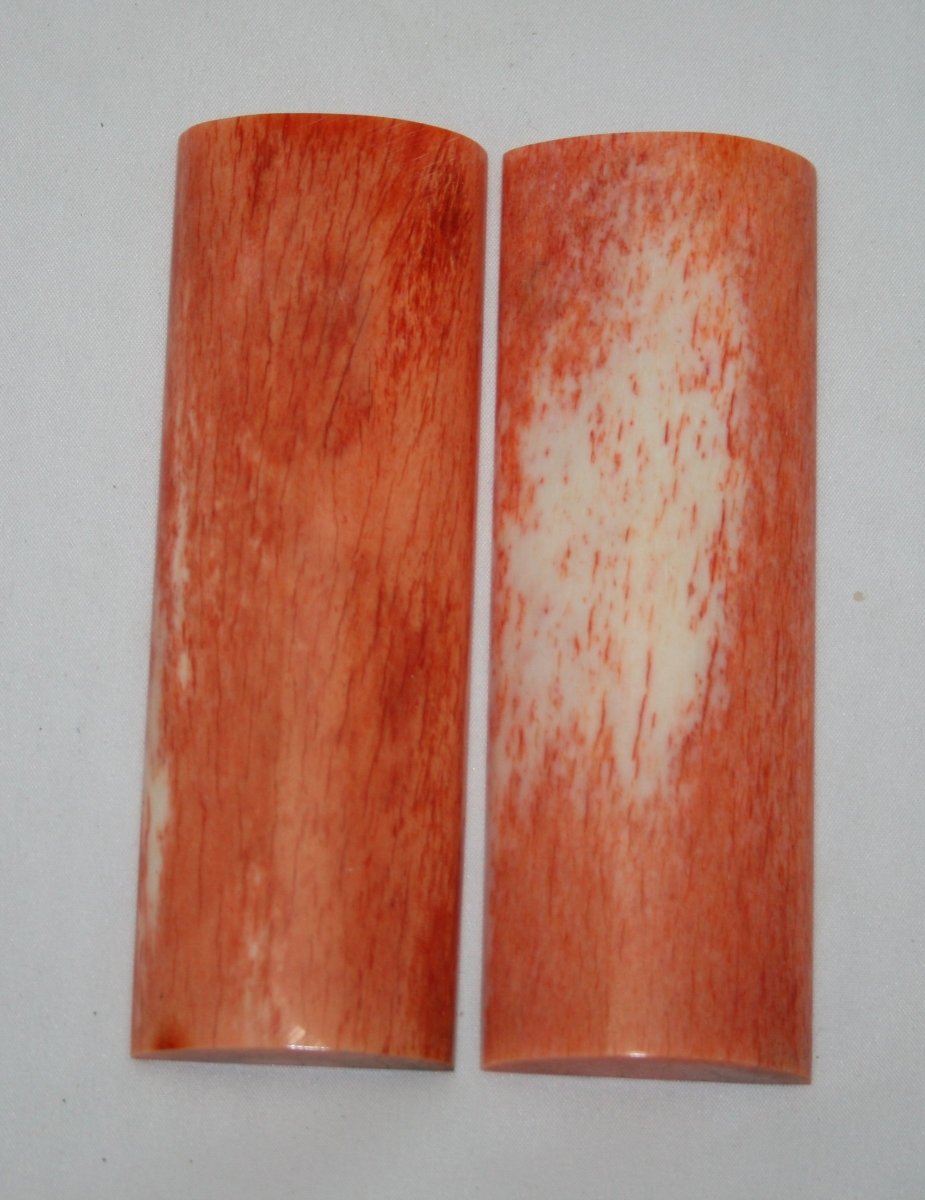 NB108A2 Giraffe Bone Scales Set - Jantz Supply