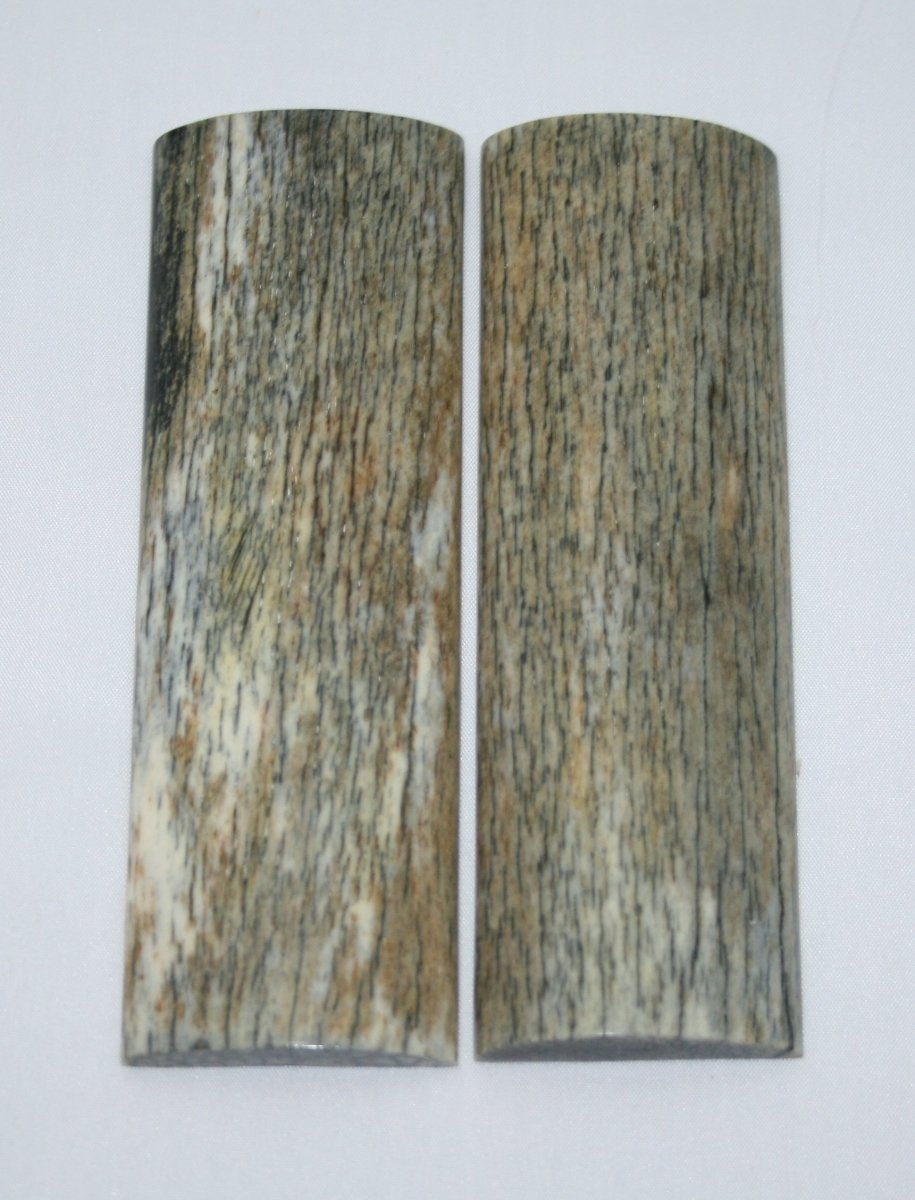 NB108G105 Giraffe Bone Scales Set - Jantz Supply