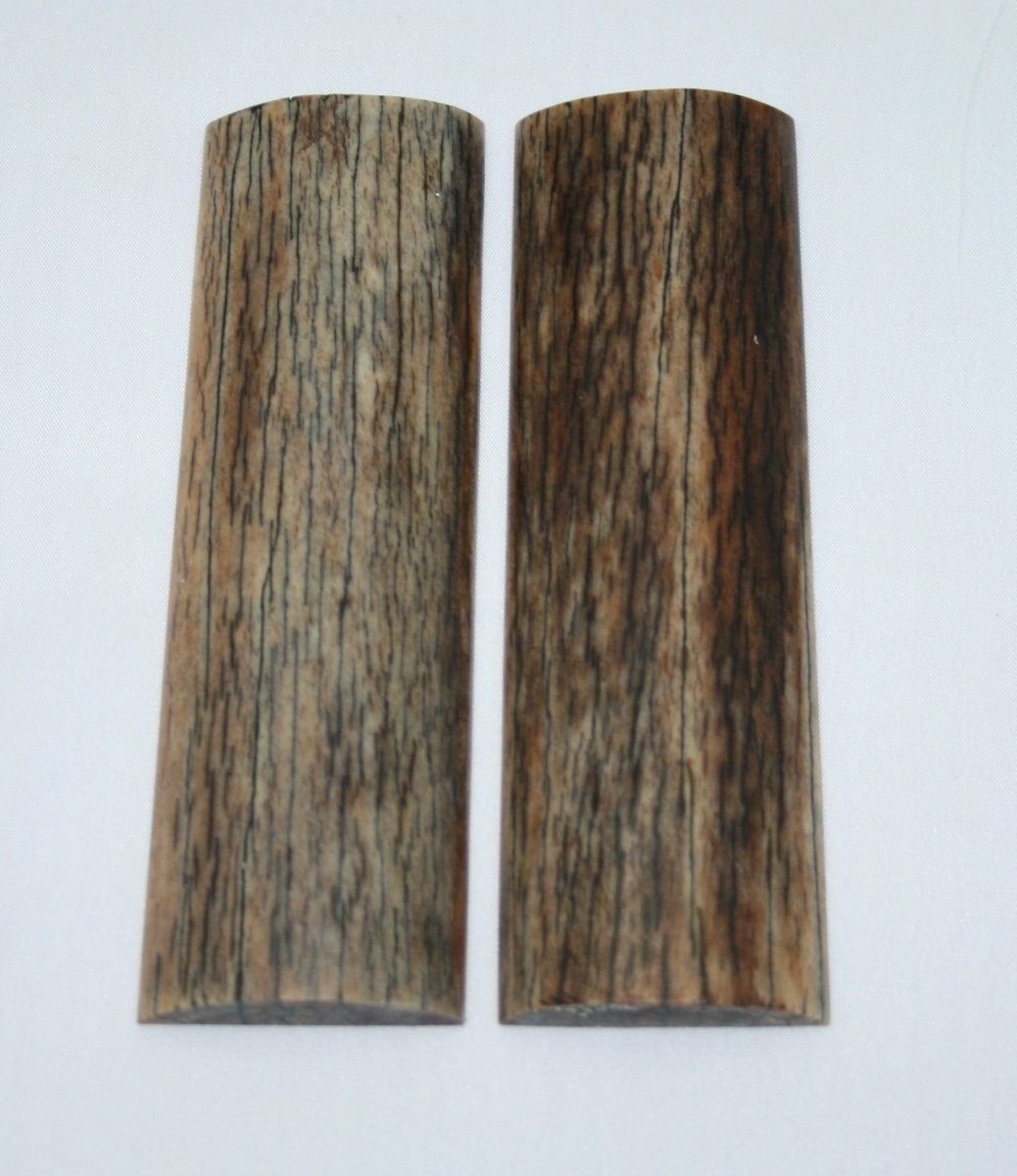 NB108G109 Giraffe Bone Scales Set - Jantz Supply