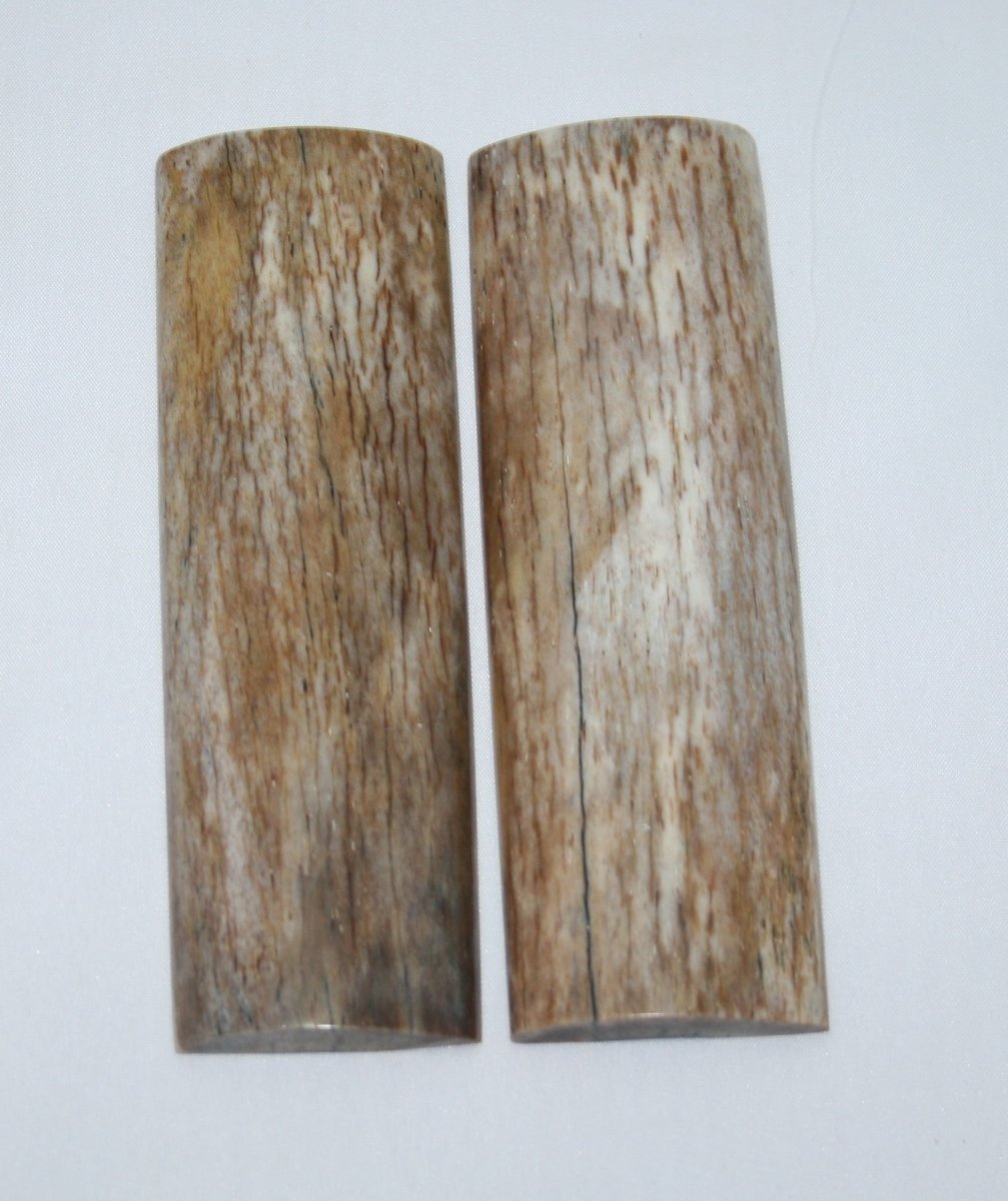 NB108G133 Giraffe Bone Scales Set - Jantz Supply