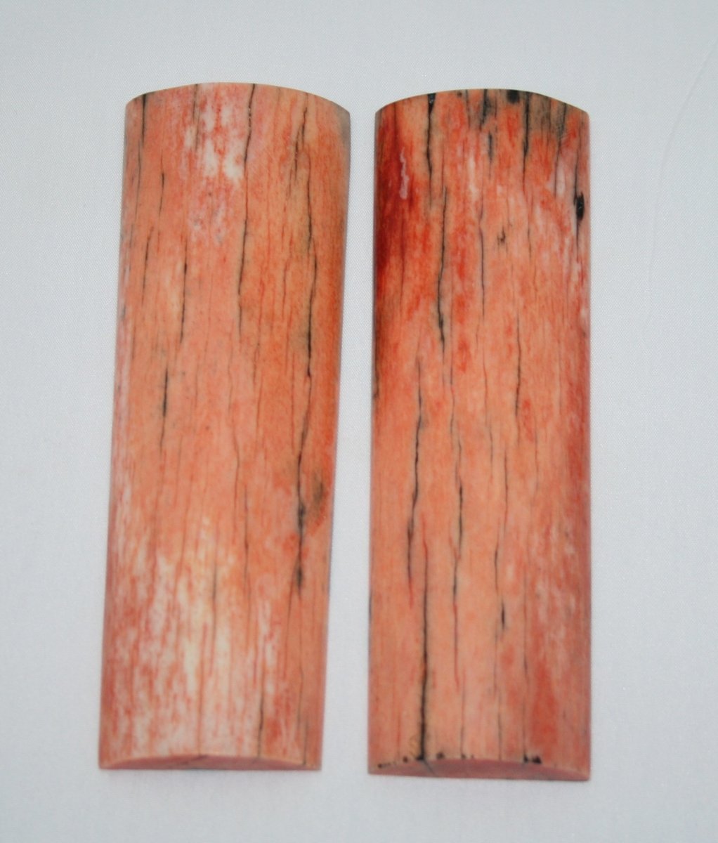 NB108G31 Giraffe Bone Scales Set - Jantz Supply