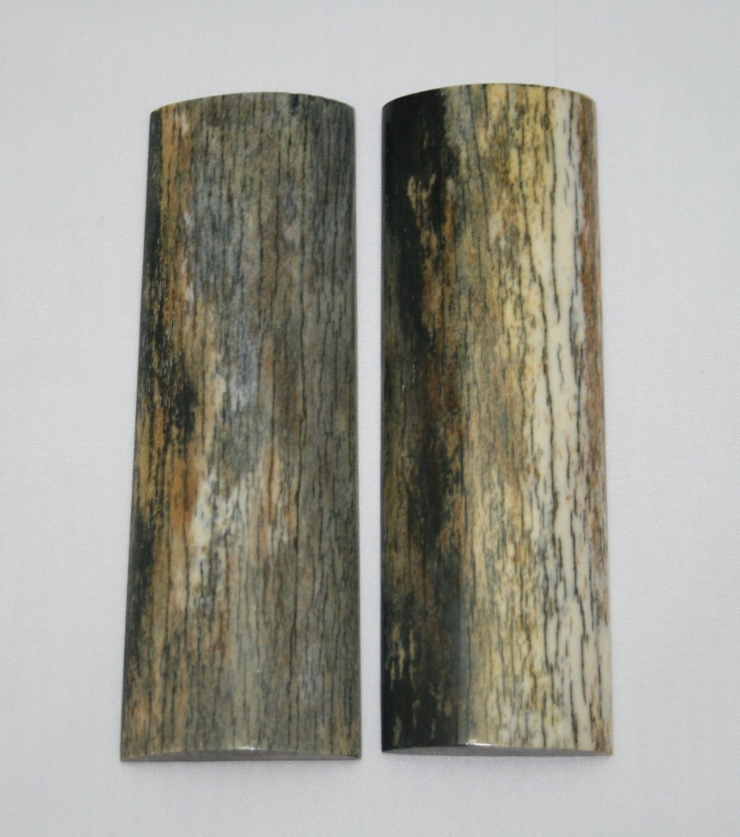 NB108G64 Giraffe Bone Scales Set - Jantz Supply