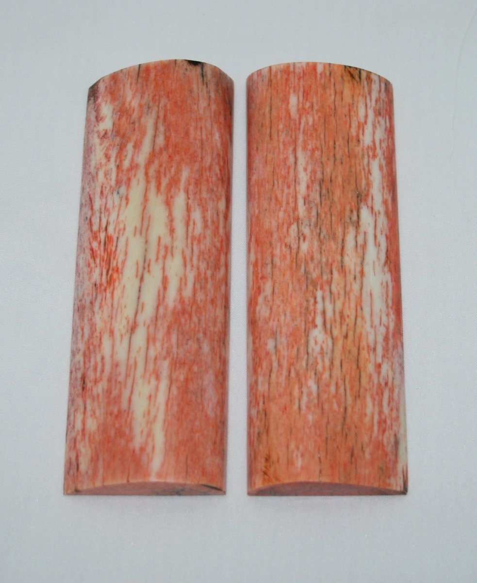 NB108G83 Giraffe Bone Scales Set - Jantz Supply