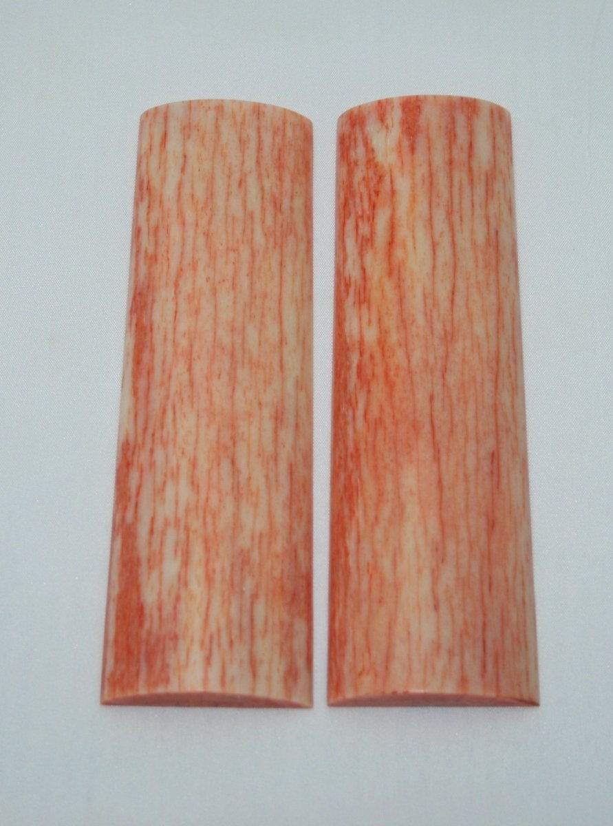 NB108G87 Giraffe Bone Scales Set - Jantz Supply