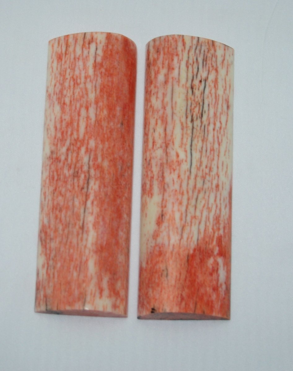 NB108G92 Giraffe Bone Scales Set - Jantz Supply