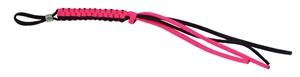 PC805 Neon Pink/Black Braided Knife Lanyard - Jantz Supply
