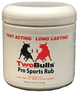 Two Bulls Sports Rub ** relieve your pain - Jantz Supply