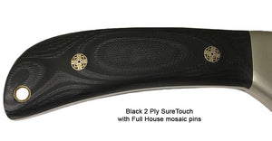 UltreX™ SureTouch™ - Black & Purple 3/8 - Knife Handle Material